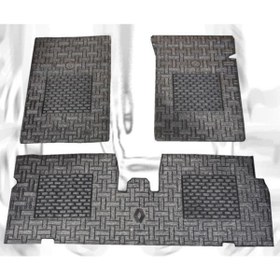 Resim LEOPAR Dekoratif Paspas Renault R19 Gri 