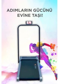 Resim Torima VEP-1002 Ayarlanabilir Bluetoothlu Uzaktan Kumandalı Katlanabilir Yürüme Ve Koşu Bandı 