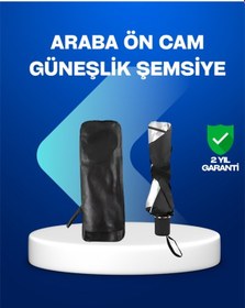 Resim Yüksek Kaliteli Cam Elyaf İskeletli Araba Şemsiyesi - Tüm Araçlara Uygun 