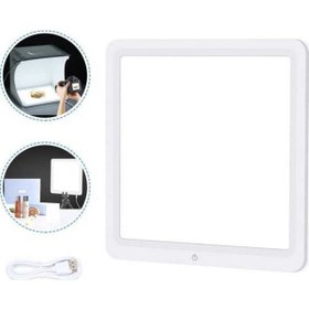 Resim Ebitda Cbtx Puluz Pu5131w 20cm Stüdyo Çadır Için Gölgesiz Alt Işık Paneli 