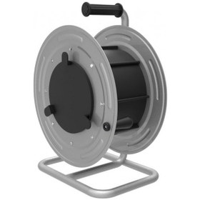 Resim Metal Gri Kablo Makarası (kulaklı Kapaklı) 