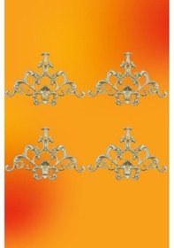 Resim Patina Saray Tavan Motif 27*18 CM 4 Adet 