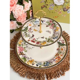 Resim Muse Garden Katlı Kek Kurabiye Standı 