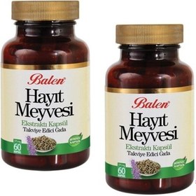 Resim Balen Hayıt Meyvesi Ekstraktı Kapsül 375Mg 60 2 Adet 