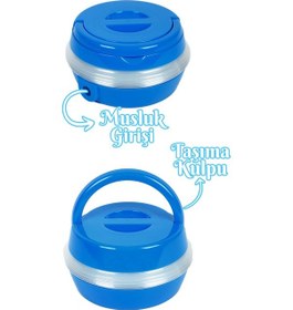 Resim Katlanır Su Sebili Bidonu Termos Piknik Kamp Damacana Su İçecek Ayran Şişesi Çeşmeli Körüklü 5.5 Lt 