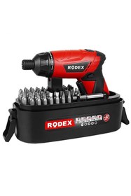 Resim Rodex Rdx308 Şarjlı Tornavida 3.6v 1.5ah 210rpm Lı-ıon 54 Parça 