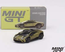 Resim Mini GT 1/64 Lamborghini Huracán Sterrato Verde Gea Matt MGT00779 