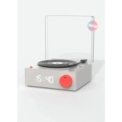 Resim Retro Pikap Bluetooth Hoparlör ve Çalar Saat 