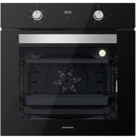 Resim Sılverlıne BO6502B02 Siyah Ankastre Fırın 