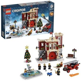 Resim Creator Expert Winter Village Fire Station L 