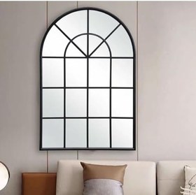 Resim Windowpane Duvar Aynası Gold 