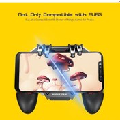 Resim Ak77 Oyun Kumandası: Soğutmalı, 6 Parmaklı, Pubg Uyumlu, Usb Şarjlı, Ergonomik Tasarım 