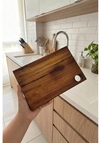 Resim Bambum Vetro - Iroko Kesme Tahtası 20 30 Kahverengi 