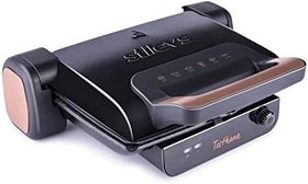 Resim Stilevs Tosthane Izgaralı Tost Makinesi SİYAH 