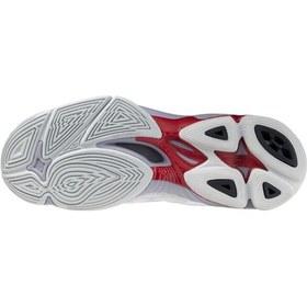 Resim Wave Voltage 2 Unisex Voleybol Ayakkabısı Beyaz / Kırmızı Çok Renkli 