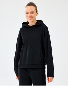 Resim Skechers W Essential Hoodie Sweatshirt Kadın Siyah Sweatshirt S2610013-3817 Siyah 