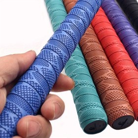 Resim 2M Anti-slip Spor Üst Grip Bantı Tenis Üst Grip Bantları Ter Bandı Badminton Raketi Grip Ter Bandı Balıkçılık Çubukları Ban 