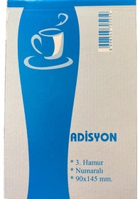 Resim Tek Nüsha Adisyon ve Sipariş Fişi 80 Cilt 15 cm X 9 cm 