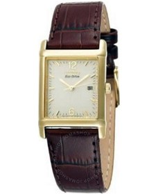 Resim Citizen Erkek Eco-drive 180 Gold-tone Deri Kol Saati 