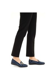 Resim Relax Anatomic Kadın Hakiki Deri Comfort Ayakkabı 611 E2701-03 Bn Ayk Sk22/23 Navy Blue Lacivert 