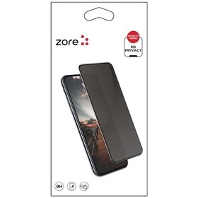 Resim Oppo Reno 4 Lite Zore New 5D Privacy Temperli Ekran Koruyucu Siyah (511279916) 