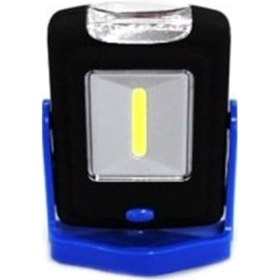 Resim Space Space Seyyar Lamba 3W 20 Cob Led Mıknatıslı Mavi / Laps36 