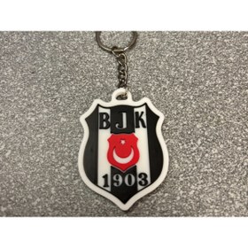 Resim Szdesing Beşiktaş Logo Anahtarlık 