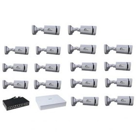 Resim Aprox 16 Lı 5mp Warmled İp Kamera 