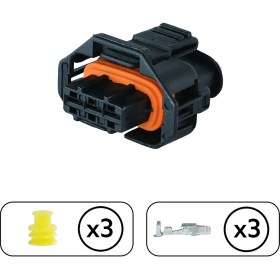 Resim Bosch Map Sensör Soketi 3 Pin Kablosuz 