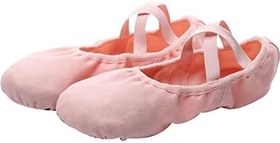Resim Yetişkinler İçin Dans Ayakkabıları Bale Dans Ayakkabıları Taban Rahat Ve Hafif Yoga İçin Beden 37 