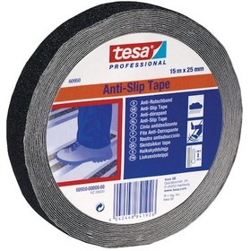 Resim Tesa 60950 Ekstra Dayanıklı Kayma Önleyici Bant (Siyah) 15 Mt x 25 Mm 