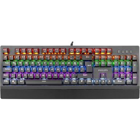 Resim Philips Momentum Spk8403/62 Rainbow Lighting Aydınlatmalı Mekanik Mechanical Usb Gaming Klavye 