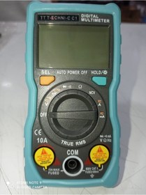 Resim Tt-technıc C1 Dijital Multimetre Ölçü Aleti 