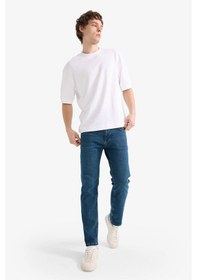 Resim Defacto Sergio Regular Fit Koyu Yeşil Erkek Jean Pantolon R9026az/nm41 Koyu Yeşil 