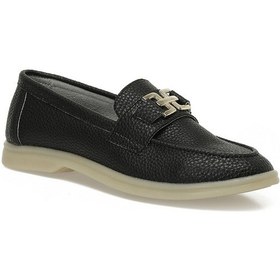 Resim Butigo 25k-8147 5pr Siyah Kadın Loafer 000000000102248997 Siyah 