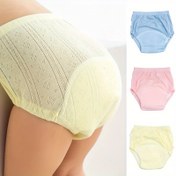 Resim 1 adet SoftBreath Pamuklu Çok Kullanımlık Eğitim Pantolonu, Yıkanabilir Bebek Tuvalet Öğrenme Bezi, Noel, Cadılar Bayramı, Şükran Günü, Paskalya, Yeni Yıl için Mükemmel Hediye 