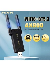 Resim Fu-ax900 Wifi-6+bluetooth 5.3 Adaptörü Yüksek Çekim Ce Sertifika 