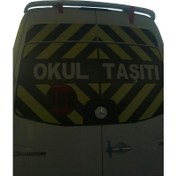 Resim Mercedes Sprinter Uyumlu Küçük Ayaklı Spoiler Boyalı 