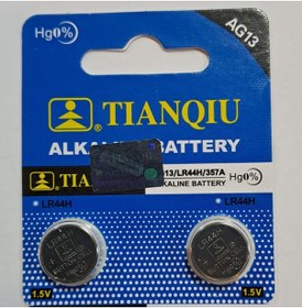 Resim Tıanqıu Alkalıne Pil Ag13/lr44h 1.5v Çift 