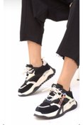 Resim Guja İthal Yüksek Taban Renkli Kadın Sneakers 