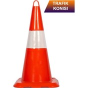 Resim Trafik Yol DubasÄ± Esnek Koni 90 Cm 