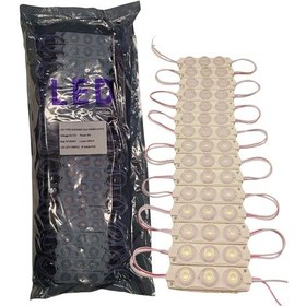Resim 100 Adet 12 Volt 3 Watt 3 Lensli 3000k Günışığı 3030 Smd Led Modül Ip65 1 Paket 
