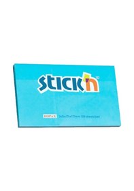Resim Hopax Stıckn Yapışkanlı Not Kağıdı 100 Yaprak 76x127 Mm Eco Pastel Mavi 