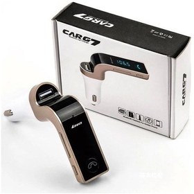 Resim Carg7 Bluetooth Araç Fm Transmitter Usb Girişli Lisinya 