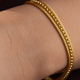 Resim TRİO ZİNCİR BİLEKLİK | 925 GÜMÜŞ - Gold 