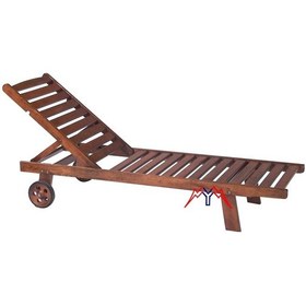 Resim Motoryagmarket Riva Kademeli Ahşap Set: 2 Adet Şezlong + Sehpa 