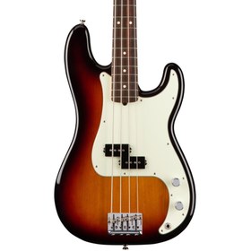 Resim Fender American Professional Precision Bass 4 Telli Bas Gitar - 3-Color Sunburst / Rosewood 