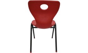 Resim Adem Koç Plastik Betina Metal Ayaklı Monoblok Okul Öğrenci Kolej Sandalyesi 