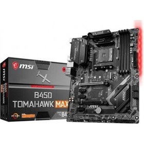Resim Msı B450 Tomahawk Max Rgb Ddr4 M.2 Dvı Hdmı Usb3,2 Am4 