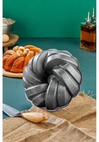 Resim Polochef Esra Döküm Granit Kek Kalıbı Gri 26 Cm Gri 